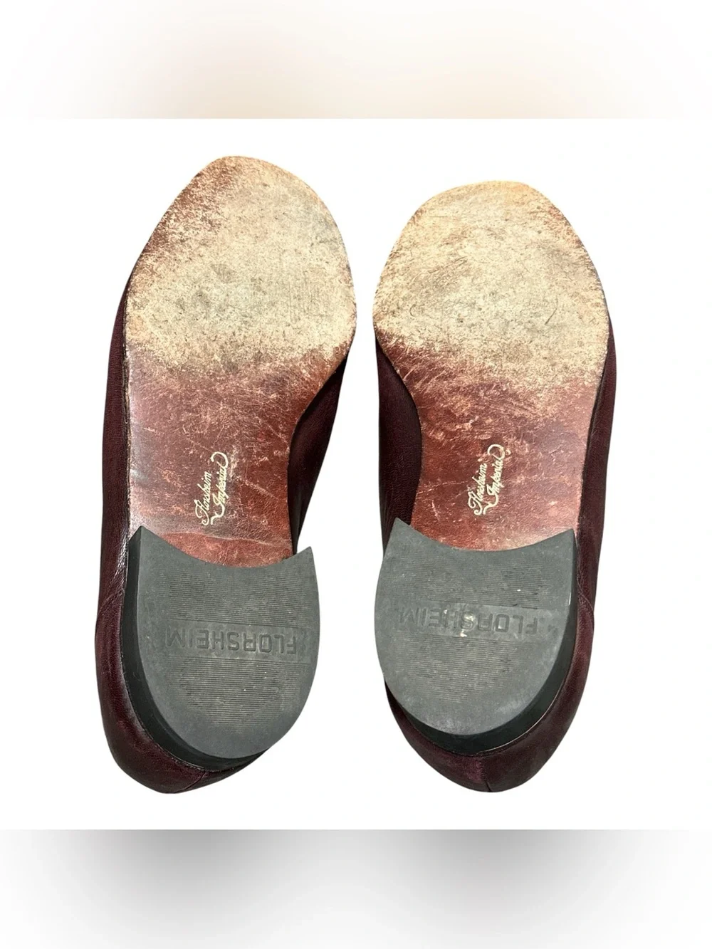 VTG Florsheim Imperial Men’s Shoes Como Loafers Size 9 Burgundy Quiet Luxury